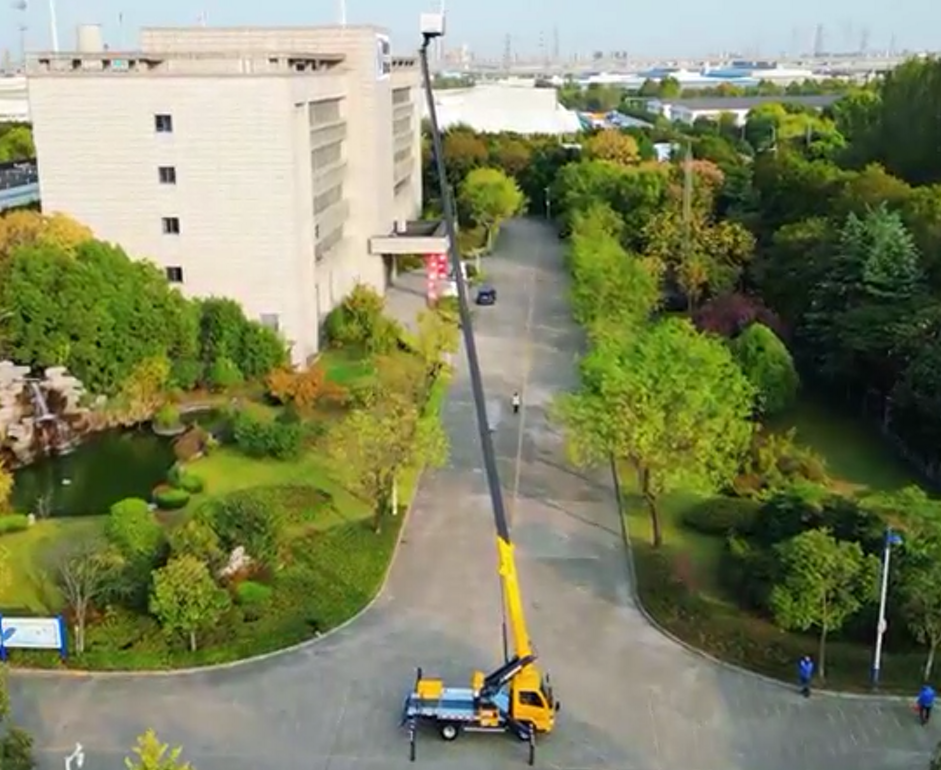 海倫哲藍牌28米高車宣傳視頻