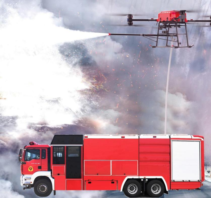 無人機消防車